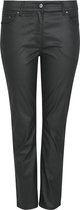 Promiss Dames Gecoate slim broek - Broek - Maat 42