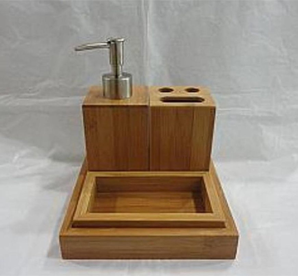Boîte à Mouchoirs En Bambou Naturel - Distributeur Pratique Pour Salle De Bain Et Cuisine