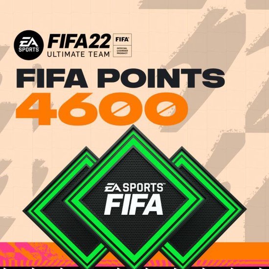 FIFA 22: 4.600 FIFA Punten – NL – Geschikt voor PS4 & PS5 – Niet beschikbaar in België