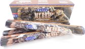 Satya - Myrrh - Mirre -wierook stokjes - 3 doosjes van 20 sticks