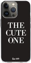 Casetastic Apple iPhone 13 Pro Hoesje - Softcover Hoesje met Design - The Cute One Print