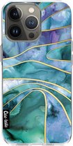 Casetastic Apple iPhone 13 Pro Hoesje - Softcover Hoesje met Design - The Magnetic Tide Print