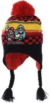 Super Mario Bross gebreide wintermuts. Maat 52 cm