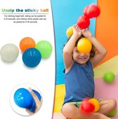 Sticky Balls Fidget toys - Anti Stress bal - Glow in the dark – TikTok – Trend 2021 - 4 Balletjes!