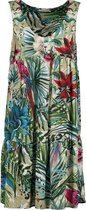 DEELUXE Soepelvallende jurk met jungleprint MARIA Print Jungle