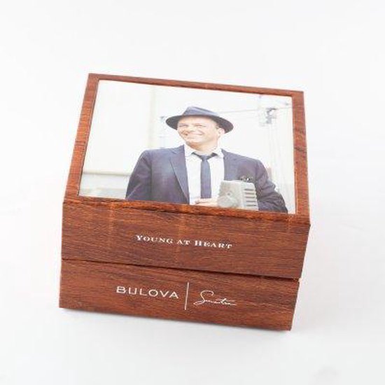 Bulova Frank Sinatra Horloge - Bulova heren horloge - unspecified - diameter 41 mm - roestvrij staal