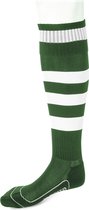 Masita | Kousen Geringd Barça - Sportsokken met goede demping - GREEN/WHITE - 45-47