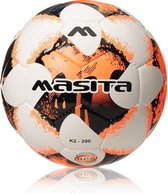 Masita | Trainingsbal - K2 - 290 - Natuurlatex binnenbal - voor alle terreinen - NEON ORANGE - 5