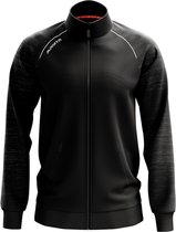 Masita | Trainingsjack Heren - Supreme trainingsvest - Comfortabel Sportvest - Zakken met Rits - Houdt warm - Voelt Licht aan - BLACK - 164