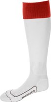 Masita | Kousen Chelsea Tweekleurige Sportsokken Vlakke Naden bij Tenen - WHITE/RED - 37-40