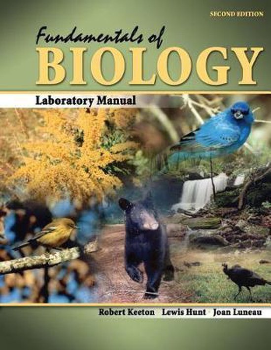 Fundamentals of Biology Lab Manual, Robert Keeton 9781524924706