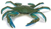 speeldier Atlantische krab 19 cm groen/blauw