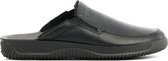 Rohde Pantoffels Heren Sloffen / Instappers - Leer - Harde zool - Open hiel - 2776 - Zwart - Maat 40