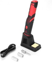 Draadloze Soldeerbout USB Oplaadbaar - Soldeer Bout - 480 ℃ - Soldeer Apparaat - DIY Tool - LED Licht - Solderingtip - 3.7V