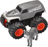speelset truck en wolf junior grijs 2-delig