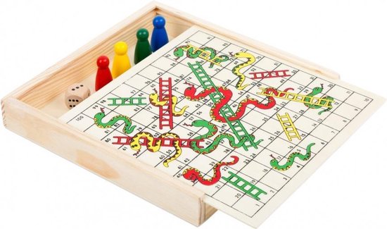 Thumbnail van een extra afbeelding van het spel Slangen en ladders reisspel