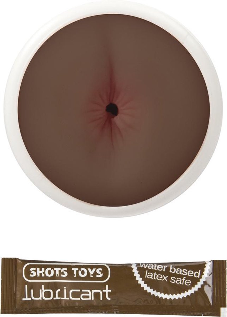 Shots Toys Masturbator Dark Easy Rider - Anal bruin