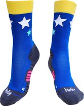 Wandelsokken - Molly Socks - Stars socks - maat 36-41 - wandelsokken - hiking - sokken - bamboo - bamboe sokken - hypoallergeen - antibacterieel - leuke sokken - wandel accessoires