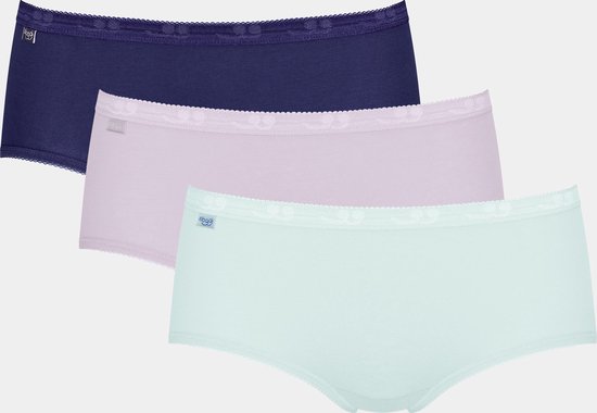 Sloggi Basic Dames Maxi Slip 4 Pack Multiple Colours Maat 50 1 Stuk