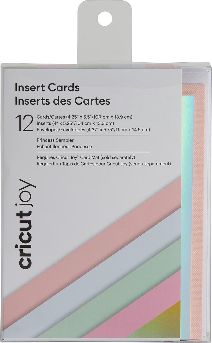 CRICUT Insert Cards Princess R20 (10 8 cm x 14 cm) 12-pack