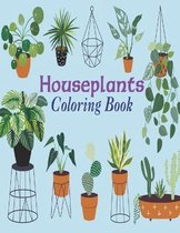 Houseplants Coloring Book