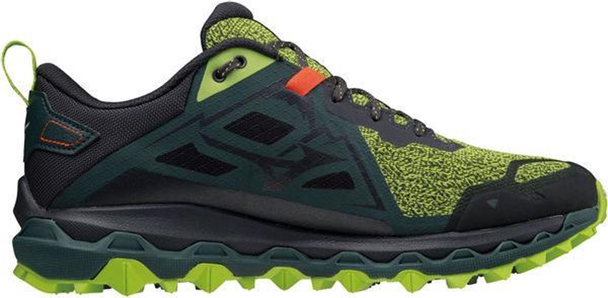 Mizuno Wave Mujin 8 Heren - zwart/groen - maat 44