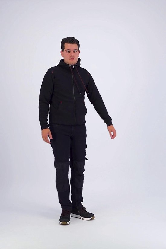 Werkspijkerbroek Heren Carlos Met Stretch Werkbroek