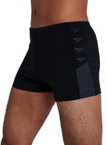 Speedo End Boom Logo Splice Aquashort Heren - Zwart Grijs - Maat XXL