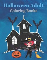 Halloween Adult Coloring Books