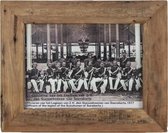 Fotolijst antiek extra large - 55x45 cm - oud teak (H-CG FH04E)