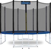Complete trampoline set 366 cm inclusief veiligheidsnet en ladder