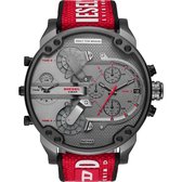 Diesel heren horloge analoog quartz One Size Grijs 32015036