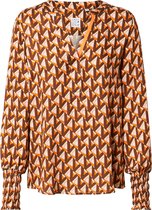 Emily Van Den Bergh blouse Sinaasappel-40 (L)
