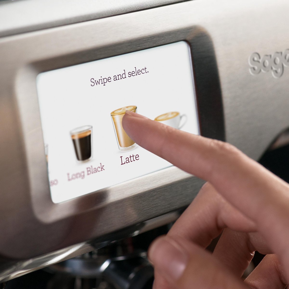 Sage the Barista Touch™ Brushed Stainless Steel Pistonmachine RVS — afbeelding 7
