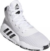 adidas Performance Pro Bounce 2019 J Basketbal schoenen Kinderen wit 37 1/3