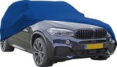 BOXX indoor autohoes van DS COVERS – Indoor – SUV fit - Bescherming tegen stof en vuil –  Extra zachte binnenzijde – Stretch-Fit pasvorm – Blauw – Incl. Opbergzak – Maat XL