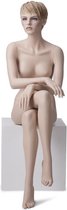 Etalagepop - Mannequin - Geskulpteerd haar - Dame - ADR 6