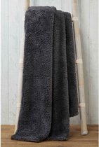 Soft & Cosy fleece plaid / Antraciet