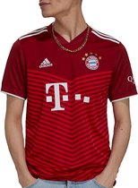 adidas Bayern München Thuis Shirt  Sportshirt - Maat XL  - Mannen - rood - wit