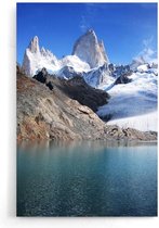 Walljar - Fitz Roy - Muurdecoratie - Poster