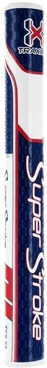 Super Stroke 5.0 Traxion Putter Grip Blue/White One Putter Grip