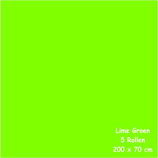 Echter huren twee Benza Kaftpapier Schoolboeken - Lime Groen - 200 x 70 cm - 5 rollen |  bol.com