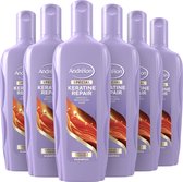 Andrélon Shampoo Keratine Repair - 6 x 300 ml - Voordeelverpakking