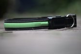 Dierboel hondenhalsbanden - Lichtgevende solar halsband voor hond - opladen via solar / zonnepaneel - Large 50 tot 60cm