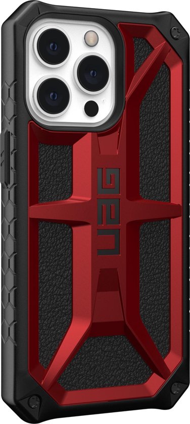 Urban Armor Gear Monarch coque de protection pour téléphones portables 15,5 cm (6.1") Housse Noir, Rouge