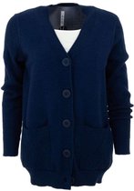 Dames vest - one size - blauw