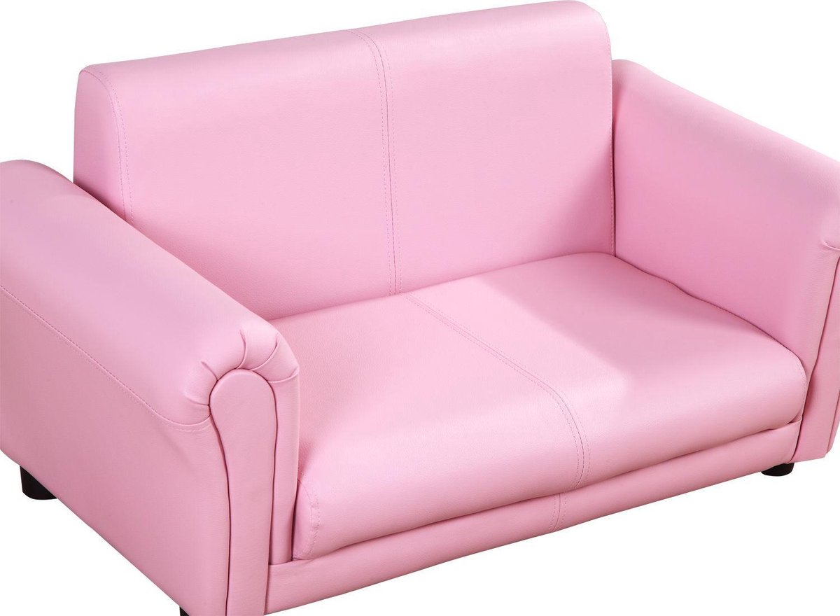 Canapé enfant Zwart soft sofa avec repose-pieds - Fauteuil Kinder - chaise  haute