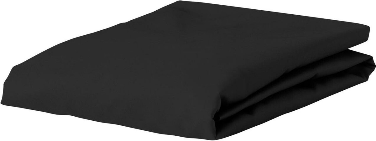 ESSENZA Satin Hoeslaken Antraciet - 80x200 cm