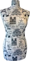 Losse hoes voor paspop/buste - Rekbaar van maat 32 tm 46 - Sacre Coeur hoes