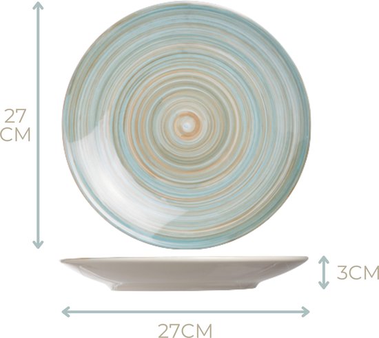 Cosy & Trendy Turbolino Bord - Rond -  27 cm